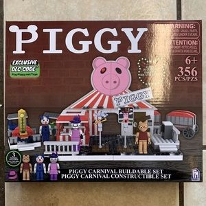 Piggy Carnival Constructible Buildable Building Block Set- NEW IN SEALED BOX